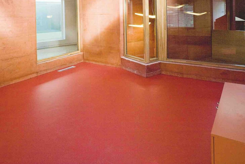 sàn linoleum trong các công trình cổ