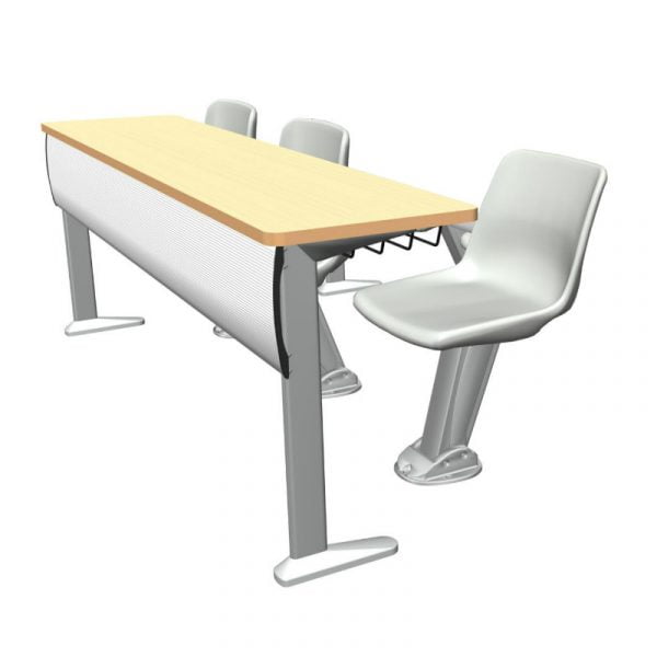 Fixed Classroom Table and Chair