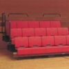 Portable retractable seating