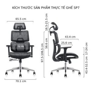 Kích thước ghế thái công học giá rẻ