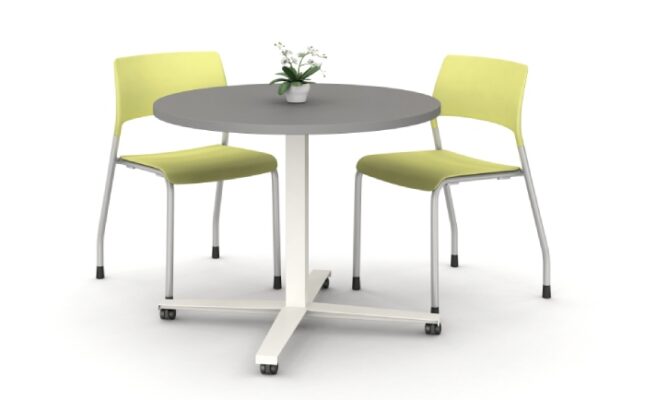 Ghế xếp chồng sử dụng với bàn