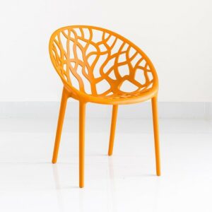 Ghế cà phê đẹp md-3018 màu cam