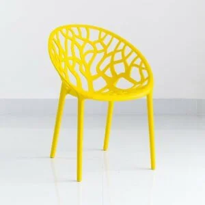 Ghế cà phê đẹp md-3018 màu vàng