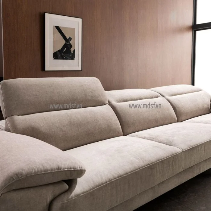 Ghế sofa 3 chỗ ngồi màu ghi