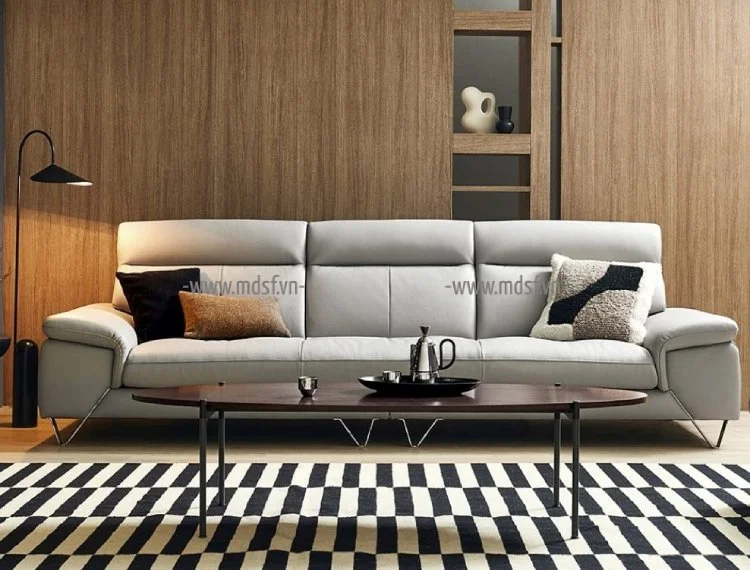 Mẫu ghế sofa văng da phòng khách (SFV-113)