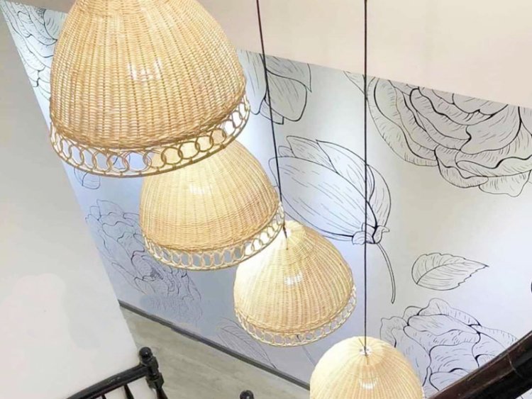 Đèn thả phòng khách hiện đại 2