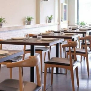 Ghế ăn cafe gỗ 4