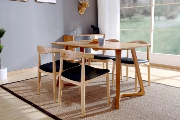 Ghế ăn cafe gỗ 6