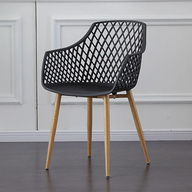 Outdoor plastic armchair 1