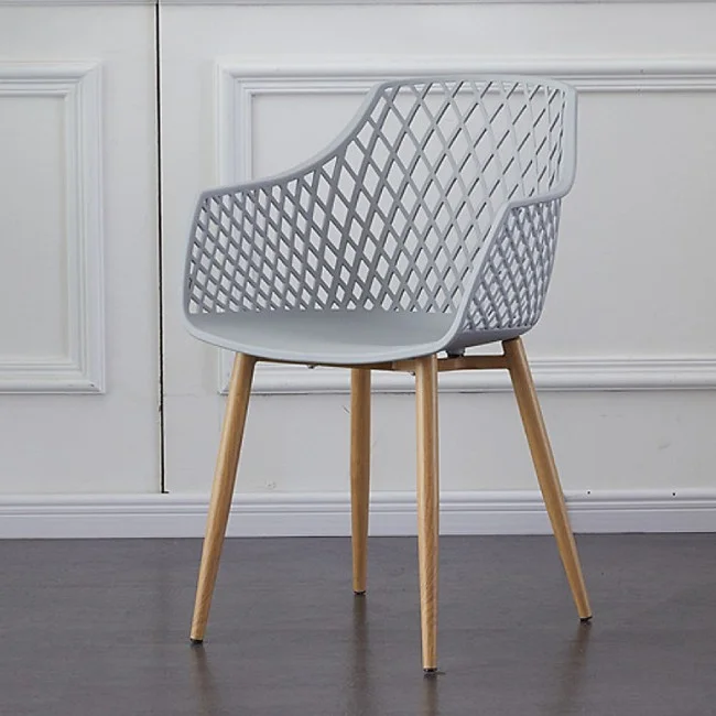 Outdoor plastic armchair 2