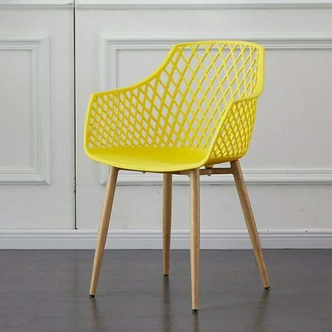 Outdoor plastic armchair 5