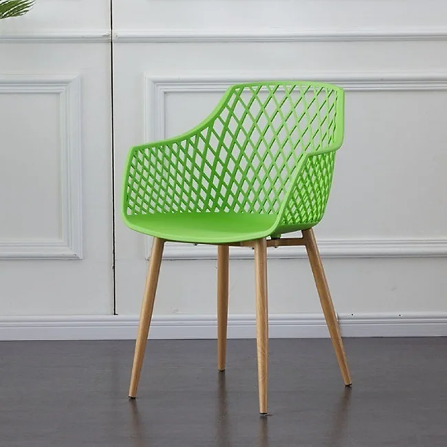 Outdoor plastic armchair 6