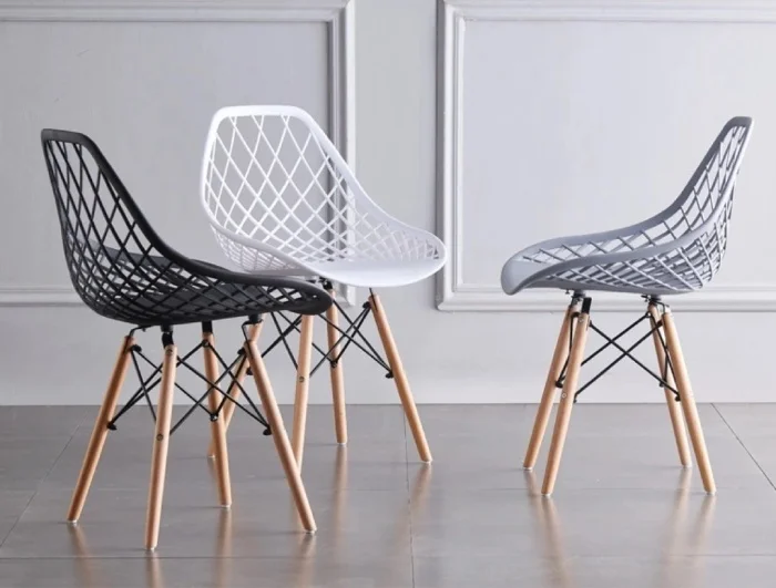 Ghế cafe nhựa lưới 6