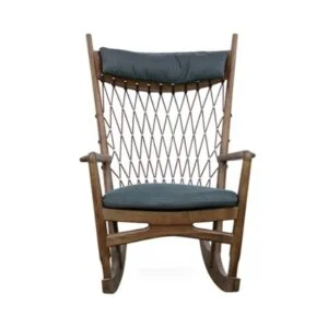 Ghế gỗ chân bập bênh 4