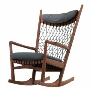 Ghế gỗ chân bập bênh 5