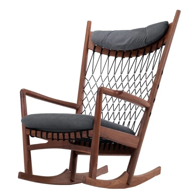 Ghế gỗ chân bập bênh 5