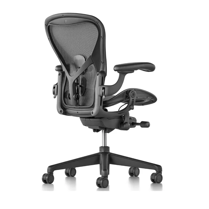Mặt sau ghế Aeron Herman Miller