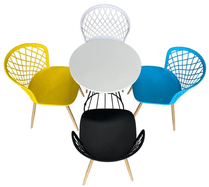 Ghế quầy bar lưng nhựa 7