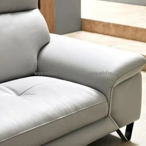 Sofa văng da màu xám 10