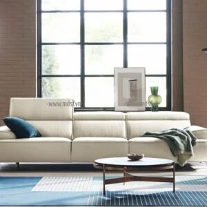 Ghế sofa văng da thiết kế 3 chỗ