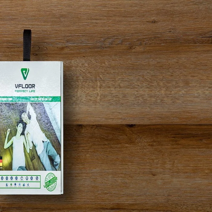 Tấm nhựa giả gỗ lót sàn V405