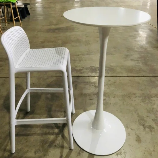 Bàn Tulip mặt nhựa bàn tròn mặt đá bàn cafe tròn 03