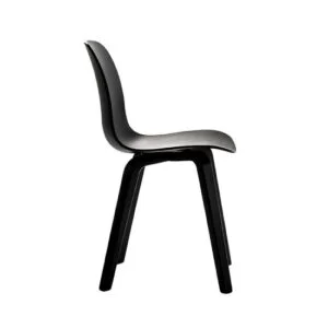 Plastic chair with iron legs dining room chairs 02