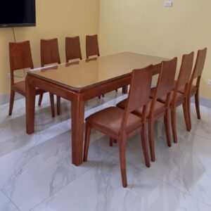 Bộ bàn gỗ 6 ghế bộ bàn ghế gỗ phòng ăn 02