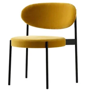 Ghế khung thép bọc đệm da ghế ăn bọc đệm