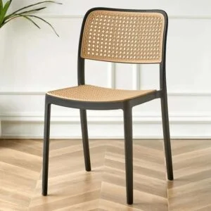 Plastic rattan chairs 01