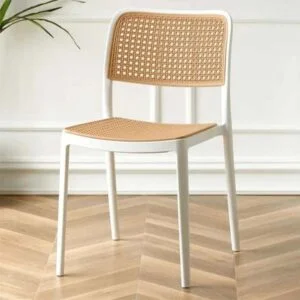 Plastic rattan chairs 03