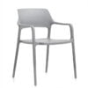 Multi-purpose plastic chairs PP plastic chairs with armrests 01