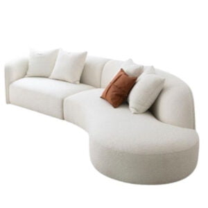 Sofa cong bọc nỉ 02