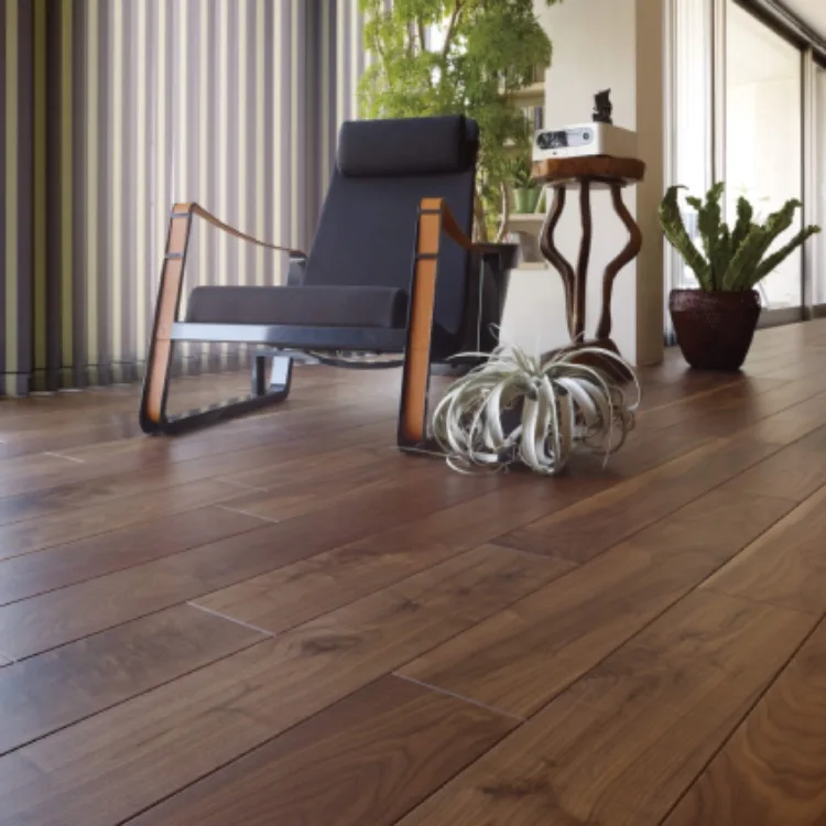 Walnut engineered wood flooring 2