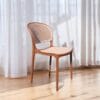 Ghế nhựa đúc giả mây ghế nhựa đẹp cao cấp