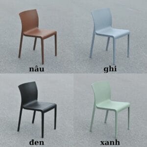 Ghế nhựa sóng ghế nhựa sẵn kho giá rẻ tại Hà Nội